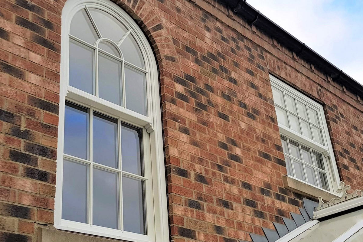 Quickslide arched windows