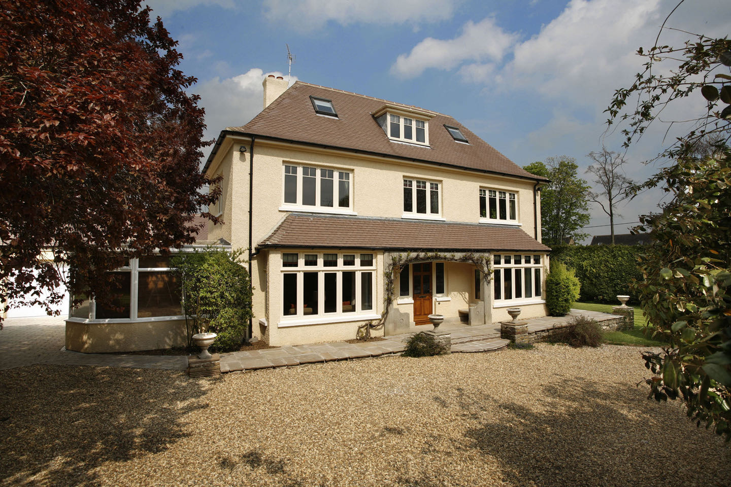Aluminium casement windows