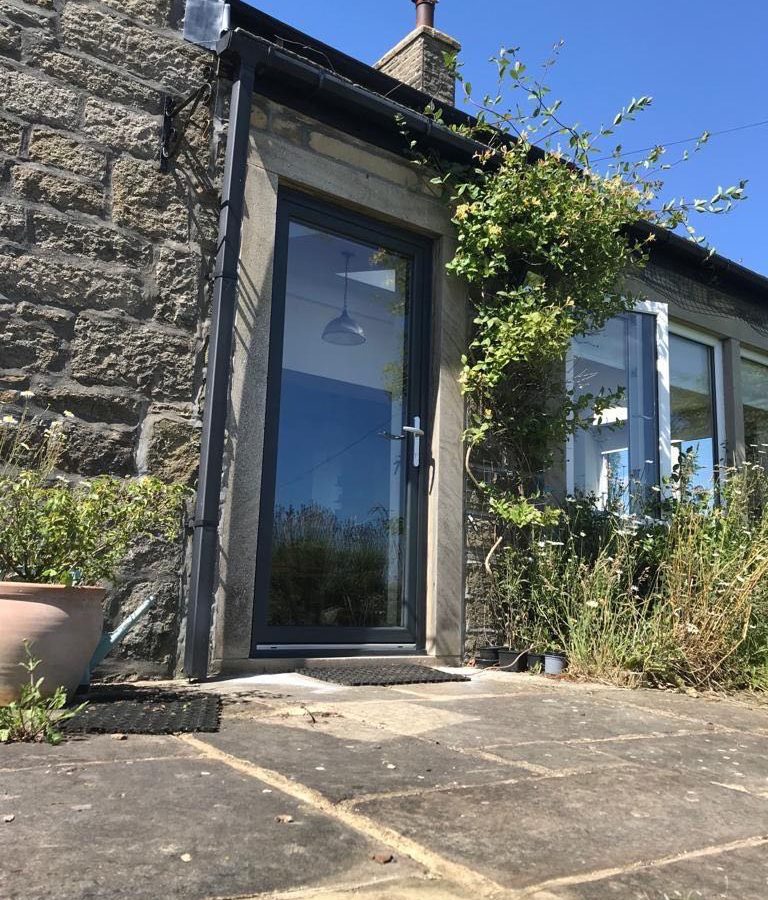 Aluminium entrance doors
