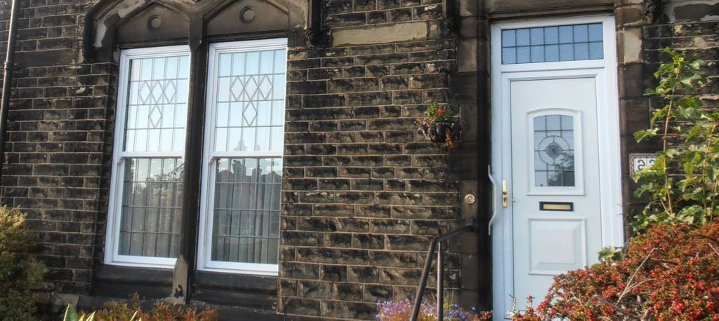 uPVC panel entrance doors