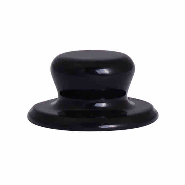 Bottom Sash Knob - Classic - Black