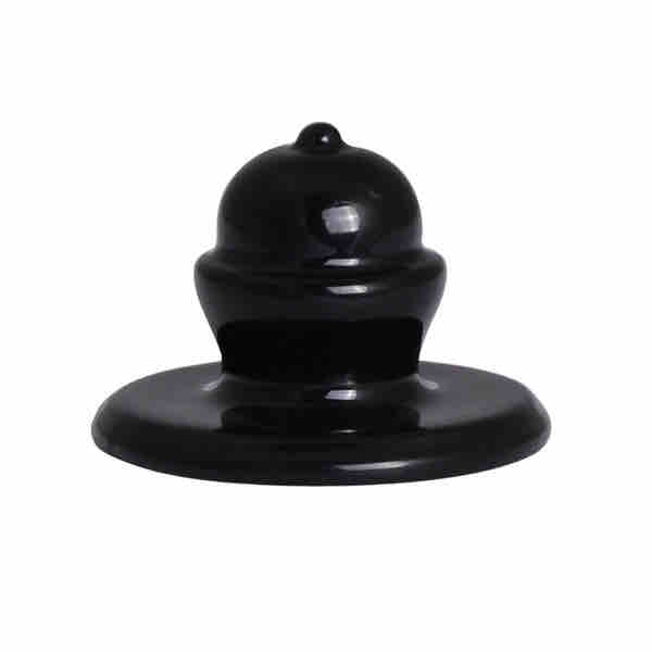 Bottom Sash Knob - Heritage - Black