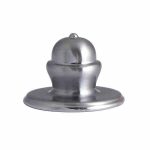 Bottom Sash Knob - Heritage - Brushed Chrome