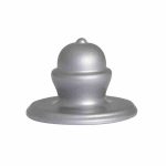 Bottom Sash Knob - Heritage - Satin Silver