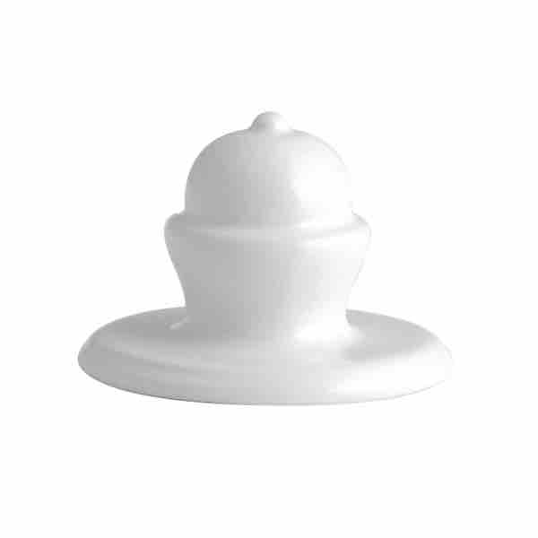 Bottom Sash Knob - Heritage - White