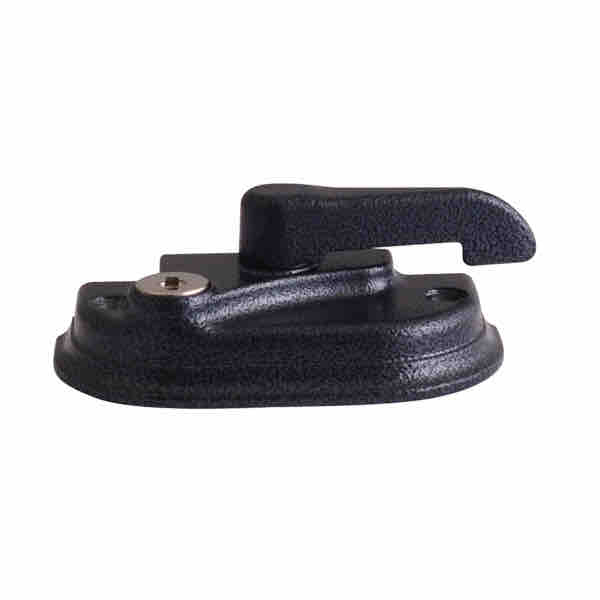 Classic - Cam Lock - Antique Black - Front