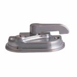 Classic - Cam Lock - Brushed Chrome - Front