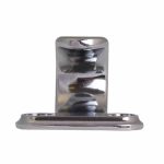 Sash Pull - Brushed Chrome - Front