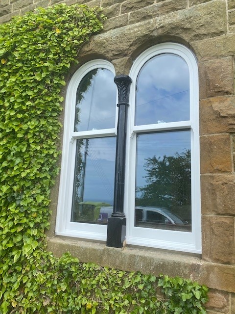 Heritage Arched uPVC Window