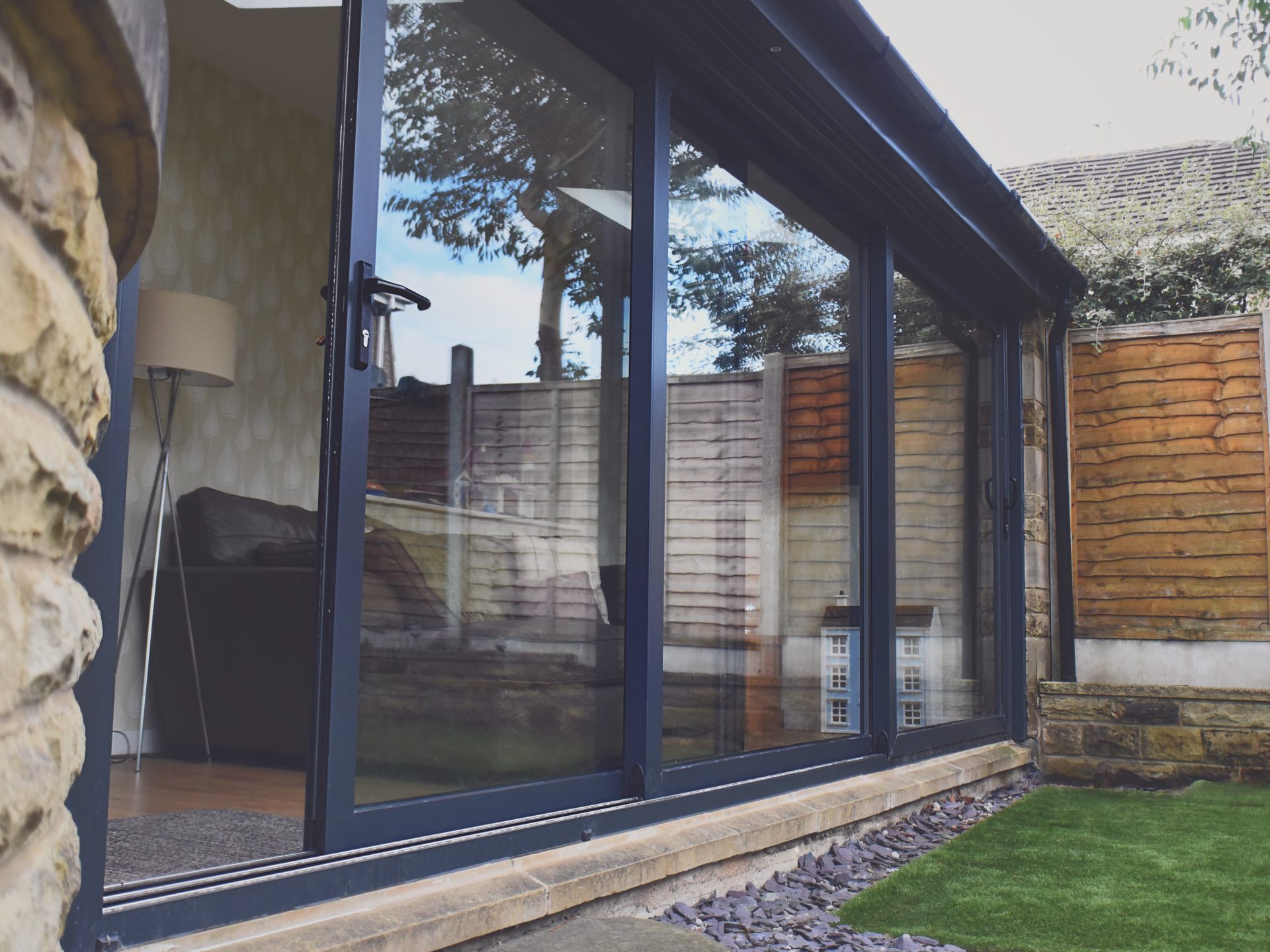 Quickslide aluminium sliding patio doors