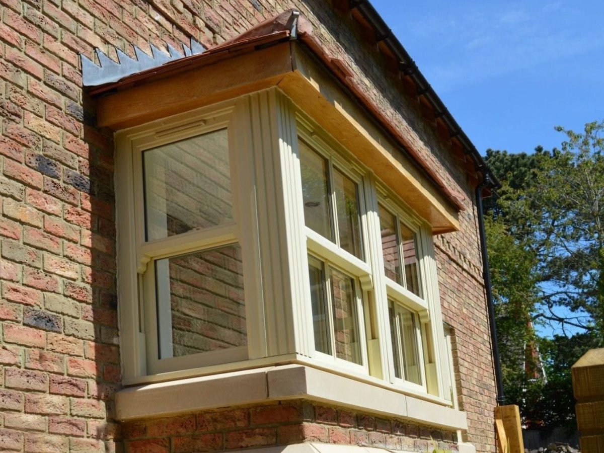 uPVC sliding sash Bay Windows