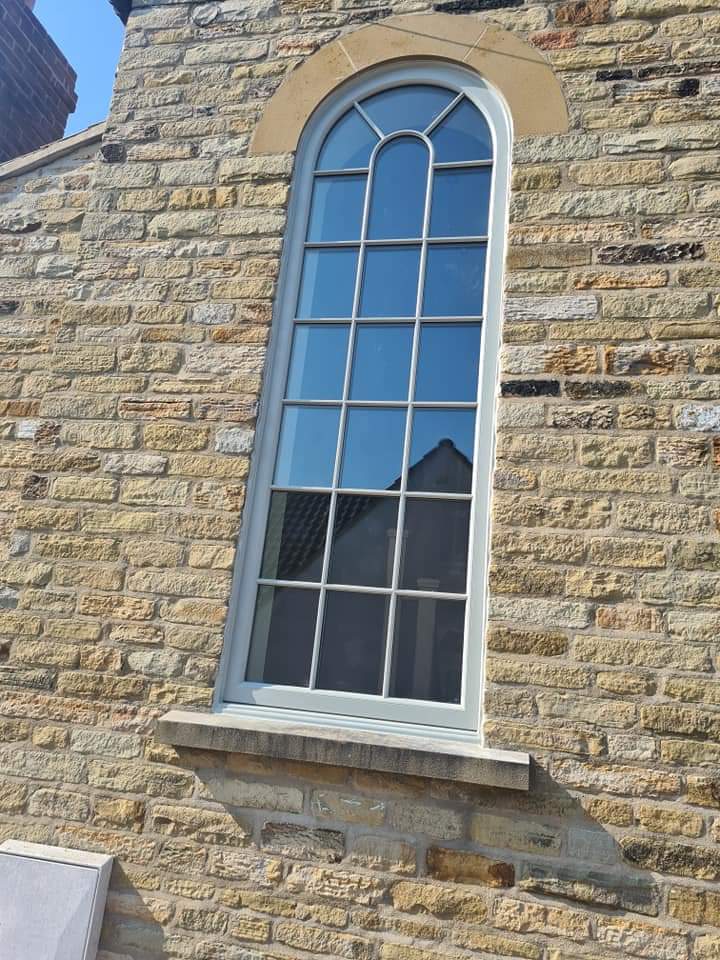 Heritage Arched Windows with Astragal Bars