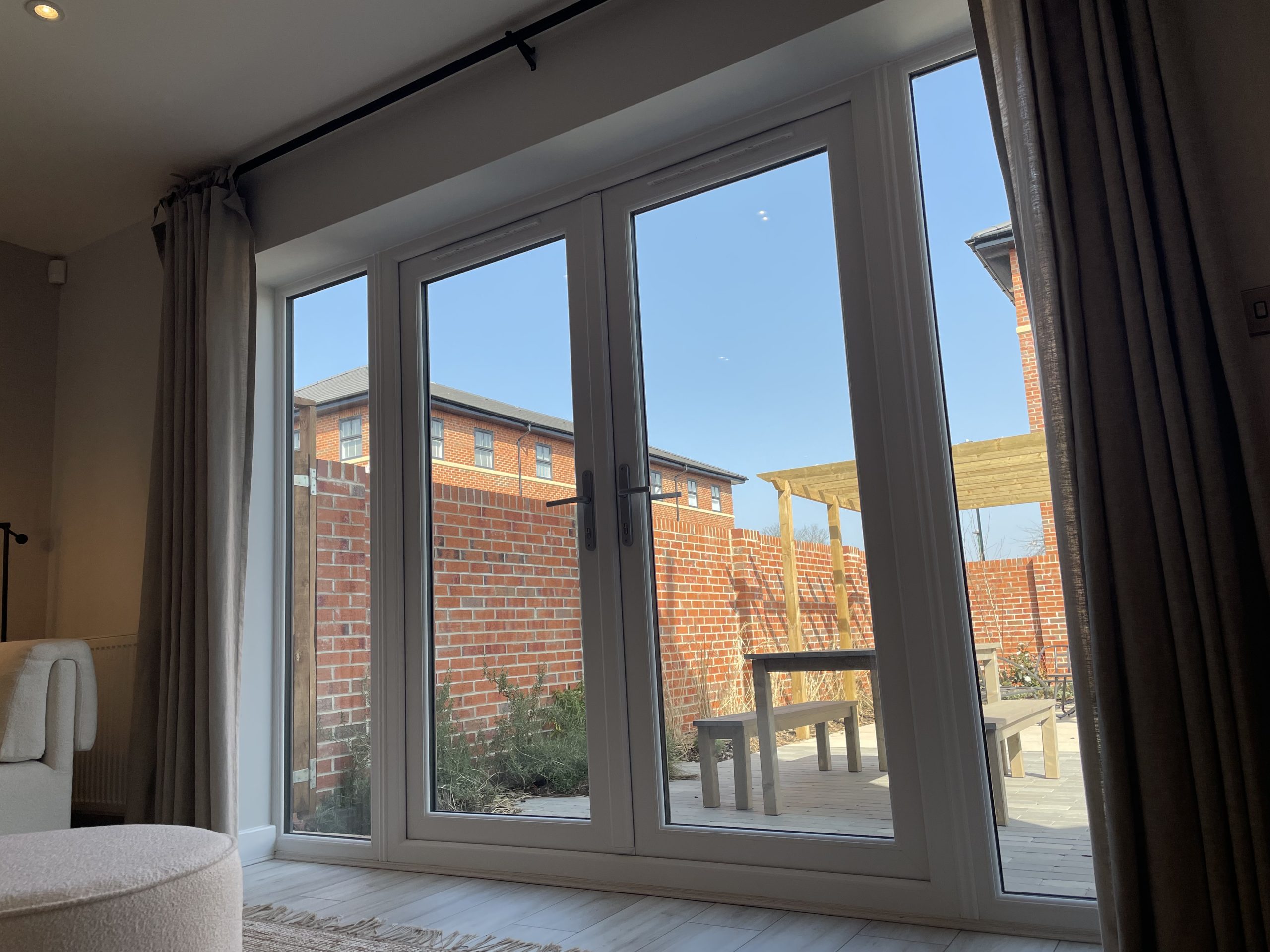 Experience the benefits of energy efficiency with uPVC windows for homes, complete with double glazing for improved insulation.
