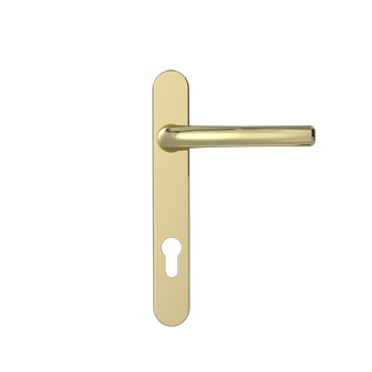 Classic inline door handles - Gold