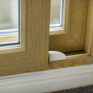 wood effect sliding patio doors door stop