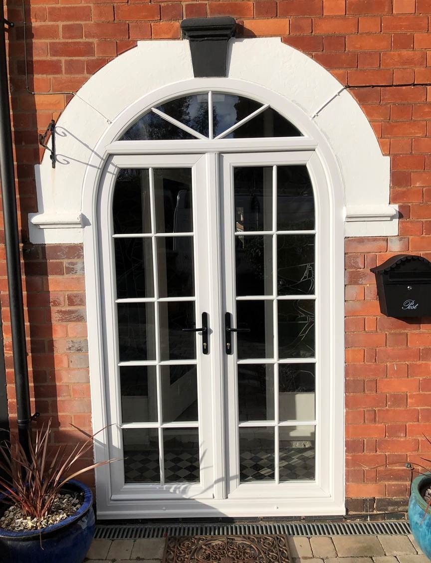 uPVC Arched French Doors