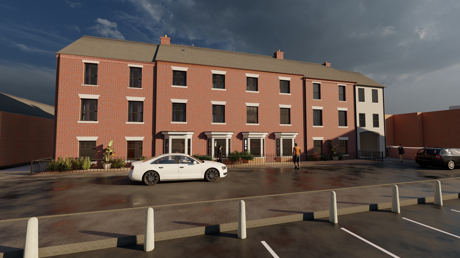 Quickslide's PVC-U sliding sash windows enhance a Conservation Area apartment's traditional look and security
