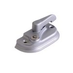 Standard - Cam Lock - Satin Silver - Angled