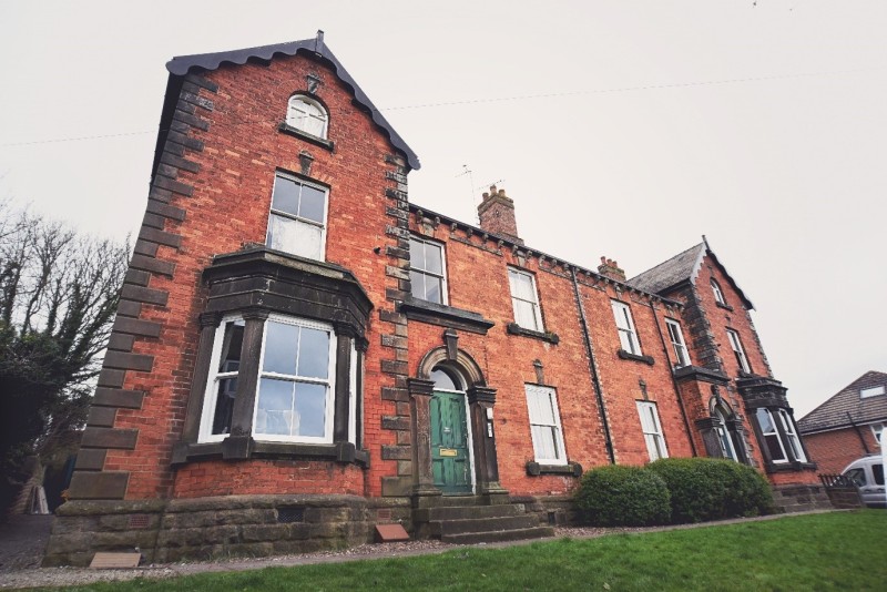 Victorian uPVC sash windows on a period home