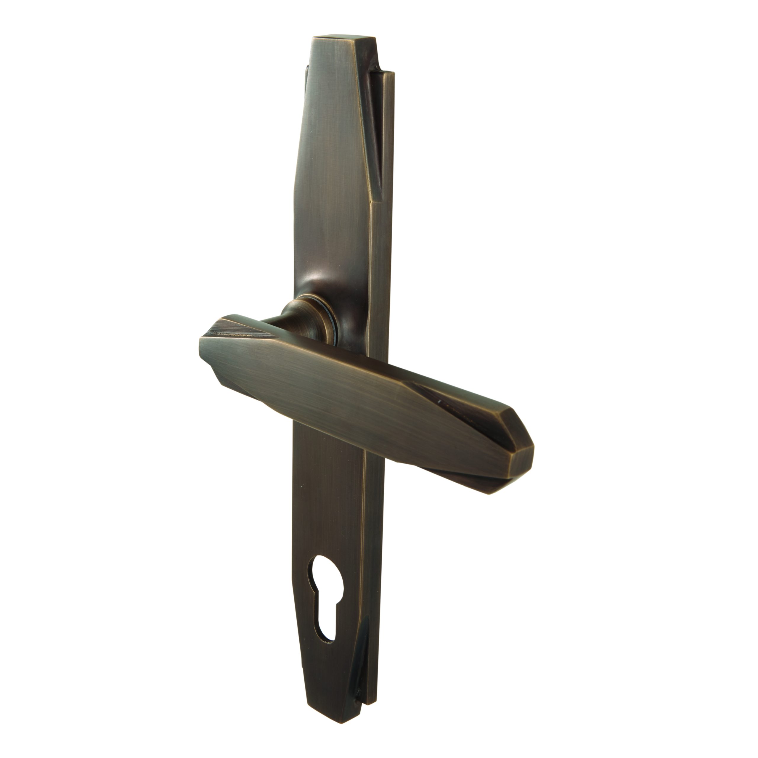 Art Deco Handle - Antique Brass