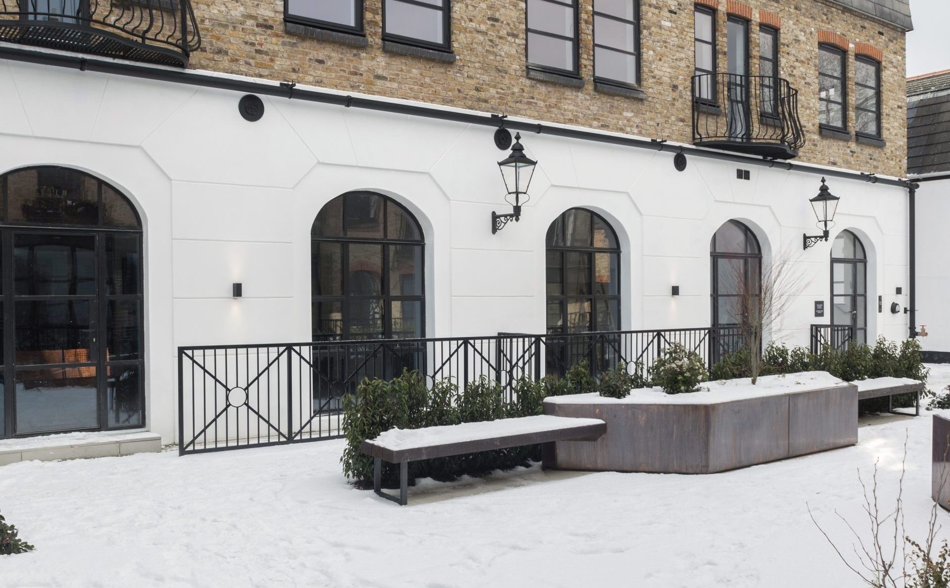 Aluminium heritage doors