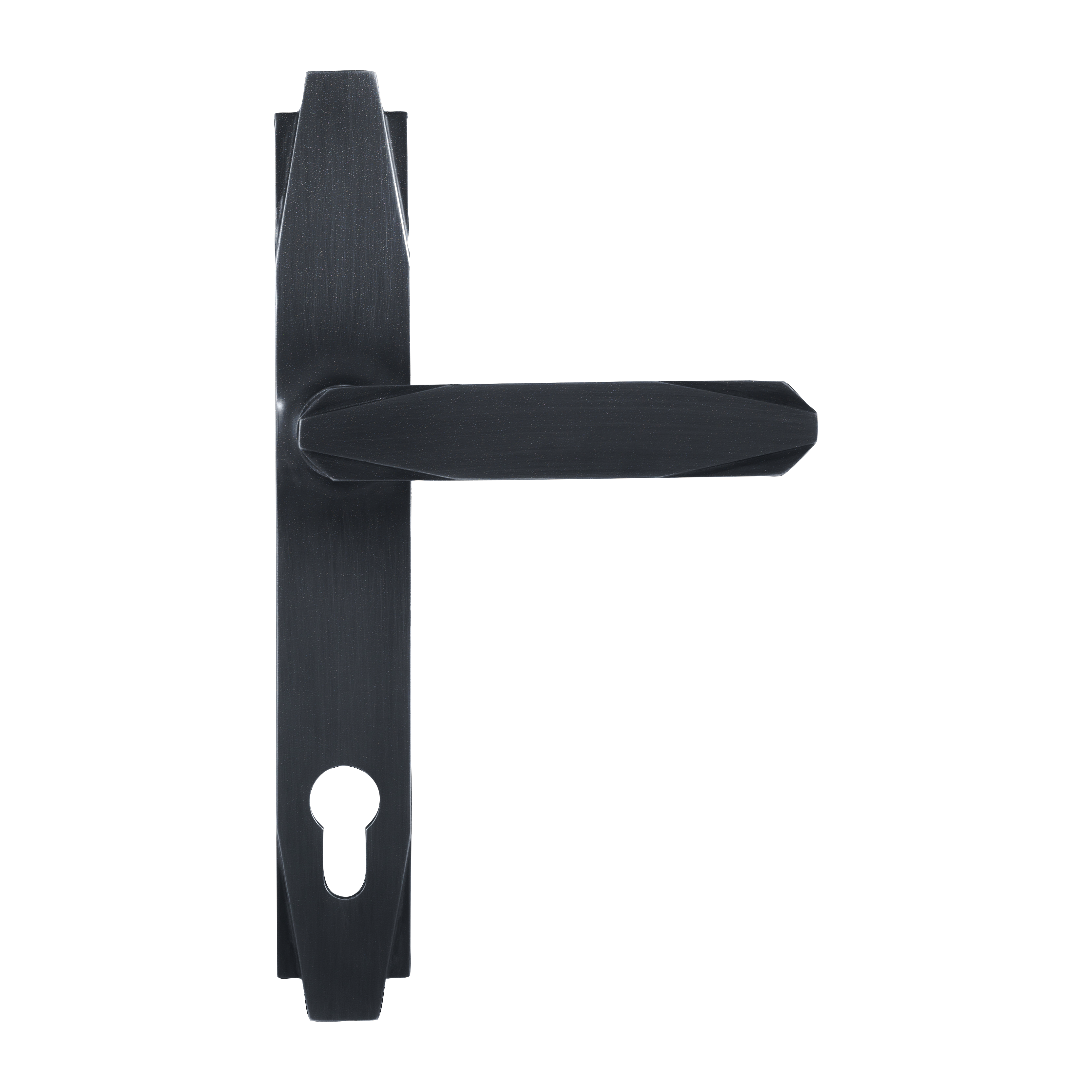 Art Deco Handle - Anthracite Grey