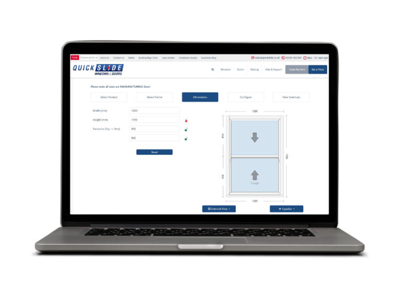 Online Ordering by Quickslide