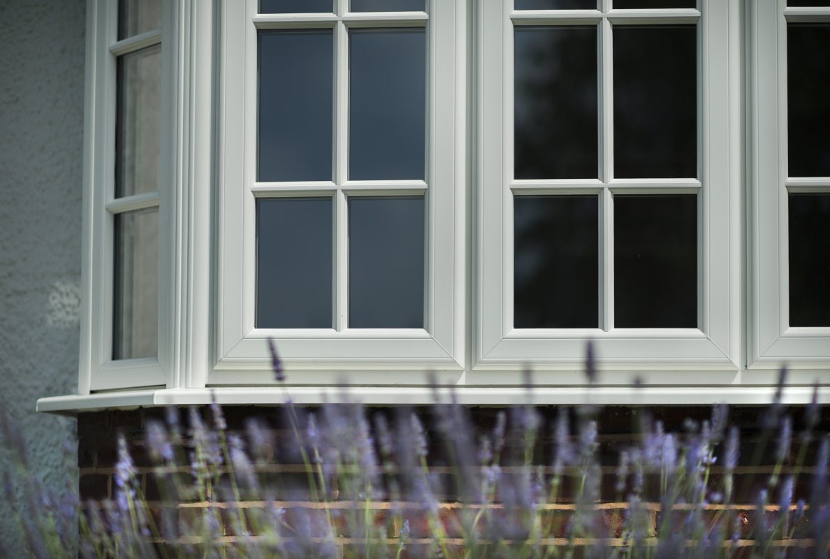 Modern home windows with triple glazing installed for improved insulation and noise reduction.