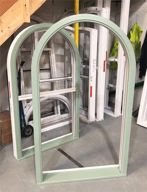 True Arched Frames With No Welded Joints!