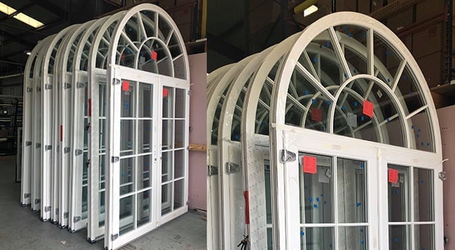 French-door-arched