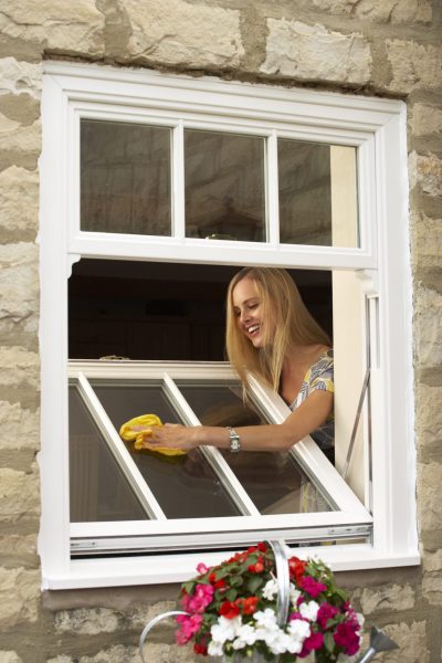 Cleaning your sash windows
