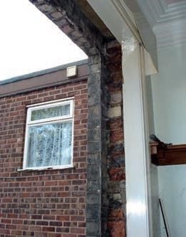 empty window frame