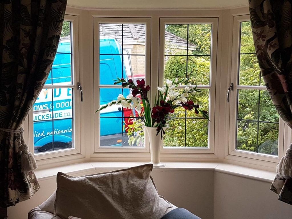Interior of Traditional Bay Windows