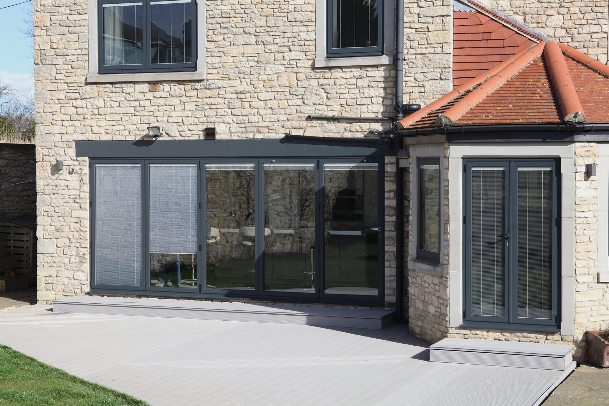 Aluminium Bifold Doors: Elevate your property with our contemporary doors, offering versatility and aesthetics. Secure and durable, they provide stunning garden views and natural daylight, ideal for any home.