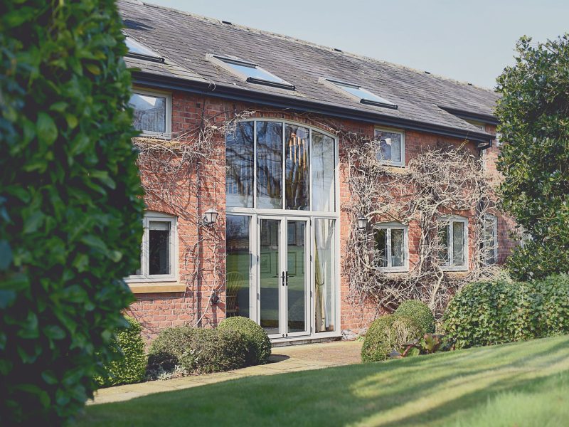 Aluminium flush casement windows from Quickslide