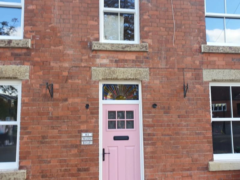 White uPVC Sash Windows