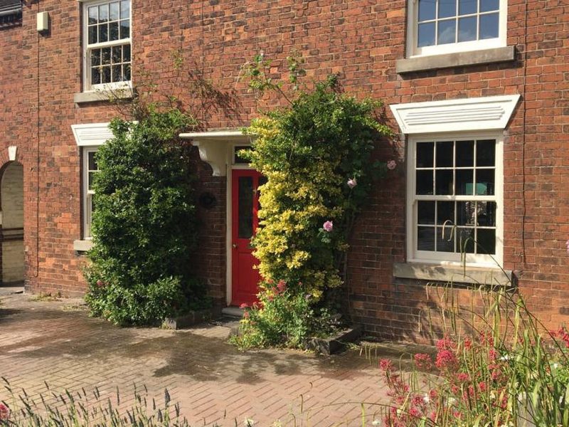 Georgian grid vertical sliding windows