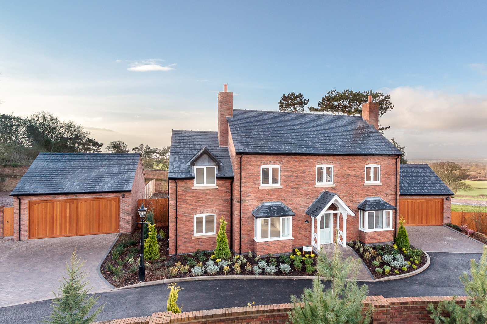 Architect-designed home with Quickslide flush casement windows enhancing both form and function