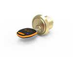 ABS Locking Cylinder - Mortise Brass