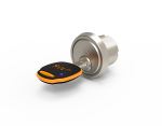 ABS Locking Cylinder - Mortise Chrome