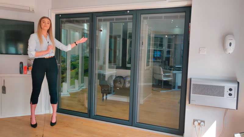 Quickslide Showroom Tour - Aluminium Bi-Fold Door