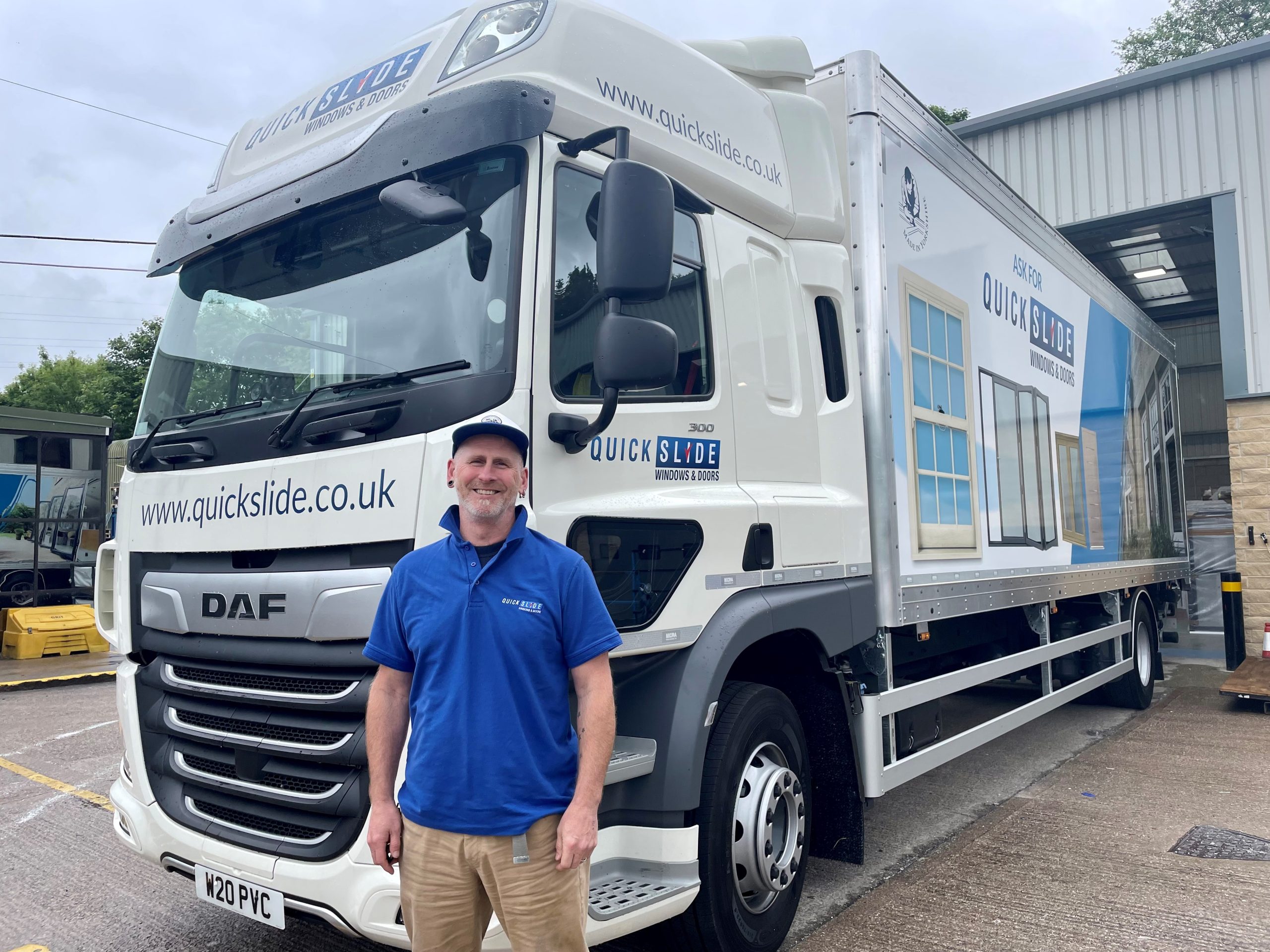 Eighth 18-Tonne DAF Joins Quickslide’s Fleet!