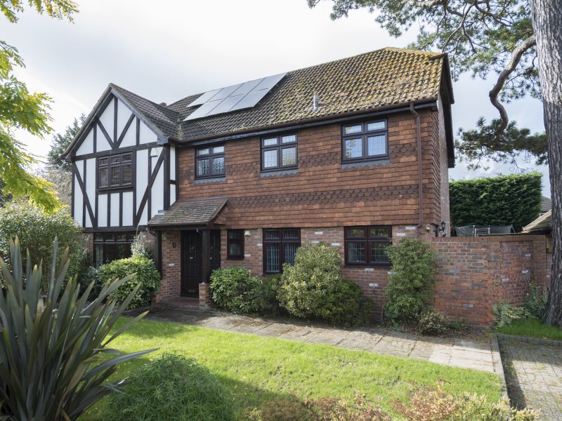 uPVC wood effect casement window from Quickslide