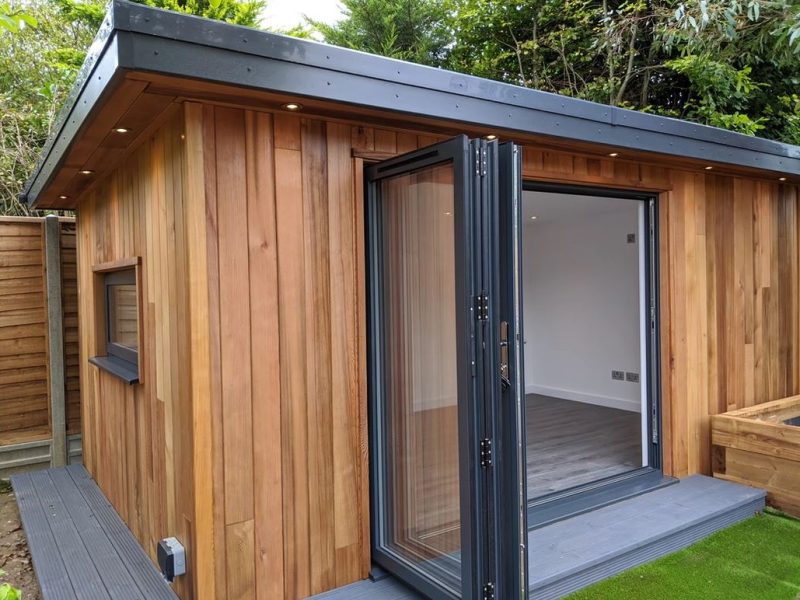 Modern Bifold Aluminium Doors