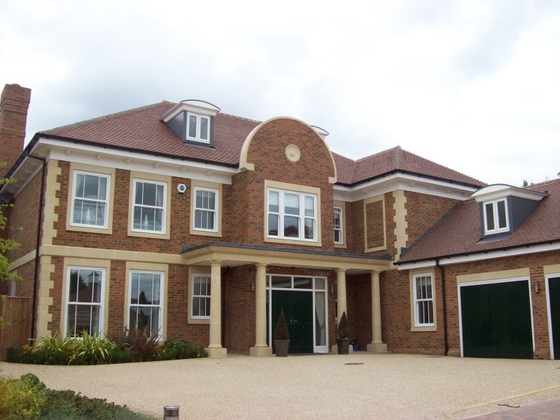 White uPVC Sliding Sash Windows