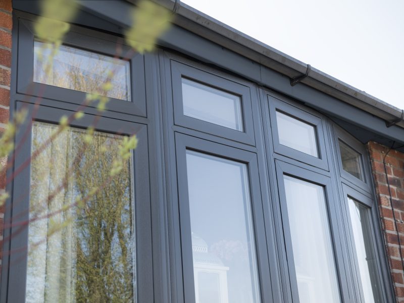 uPVC Bow Windows from Quickslide