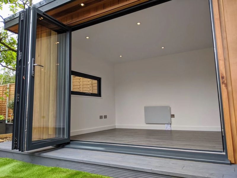 Modern Bifold Aluminium Doors