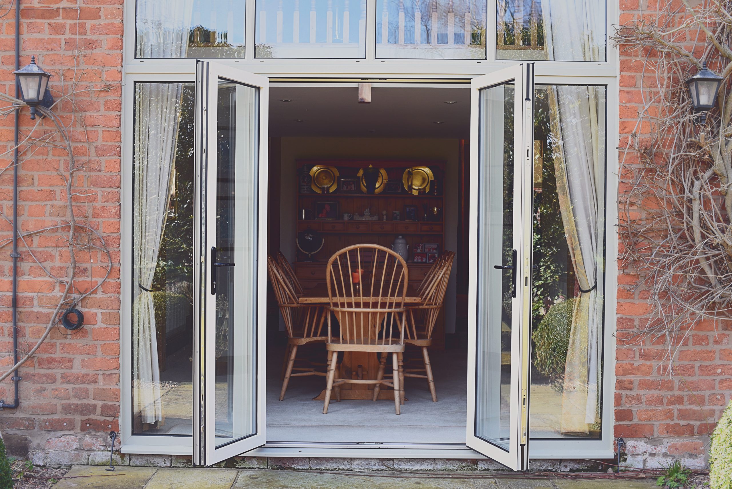 Stylish aluminium French doors offering enhanced security and a modern aesthetic for any home