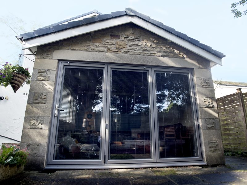 Modern Bifold Aluminium Doors