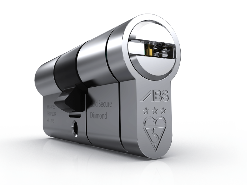 ABS Locking Cylinder - M- NK - Front